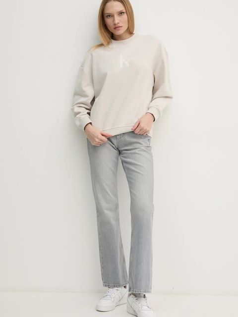 Calvin Klein Jeans bluza bawełniana - zdjęcie produktu nr 2