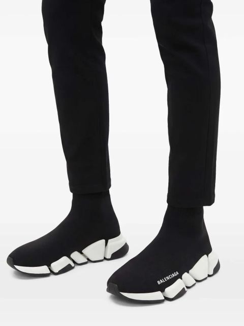 Balenciaga Speed 2.0 knitted sneakers - Black