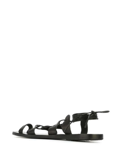 Ancient Greek Sandals 'Alcyone' lace-up sandals - Black
