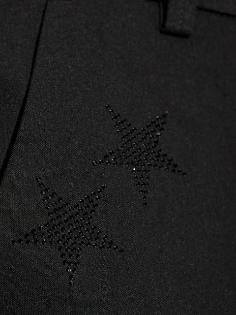 Zadig&Voltaire logo embellished mid-rise skinny trousers - Black