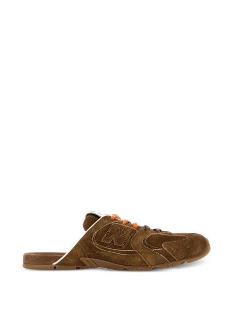 Miu Miu x New Balance suede mules - Brown - zdjęcie produktu nr 1
