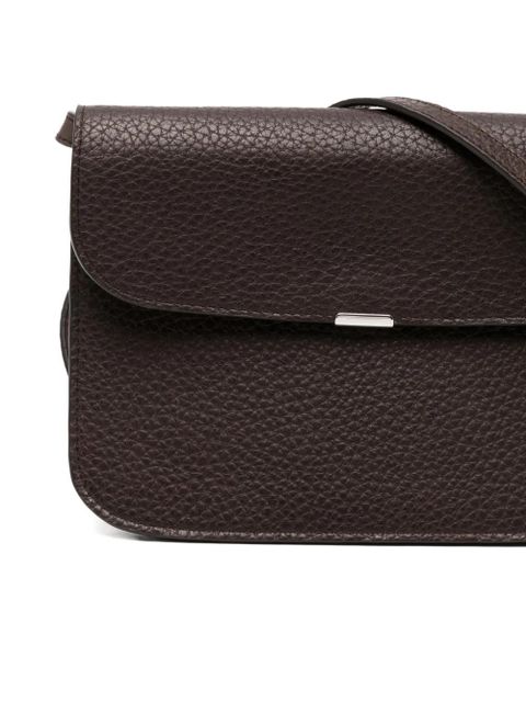 LEMAIRE Soft Tab mini bag - Brown
