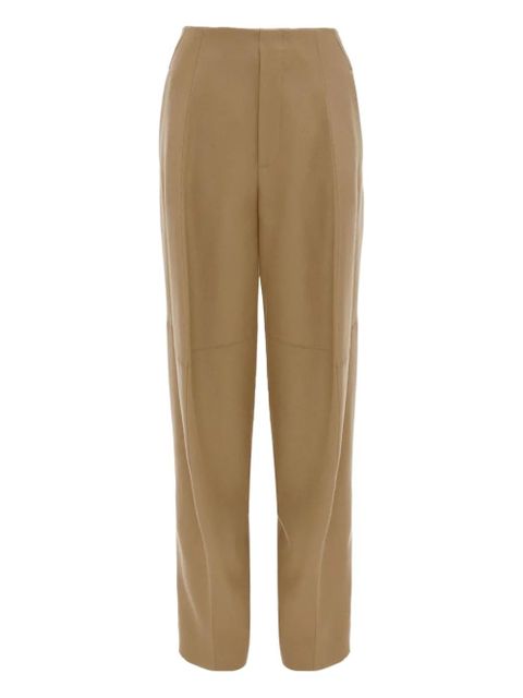 Victoria Beckham pleated panel trousers - Neutrals - zdjęcie produktu nr 1