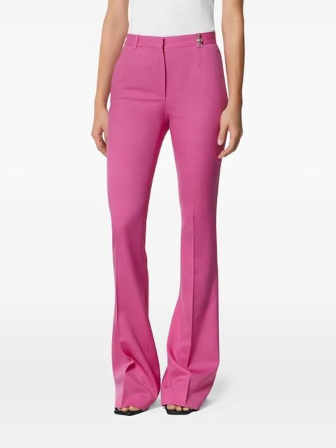 Versace flared tailored trousers - Pink