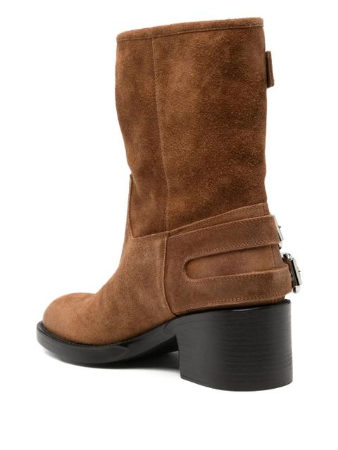 Chloé 60mm Dakota biker boots - Brown