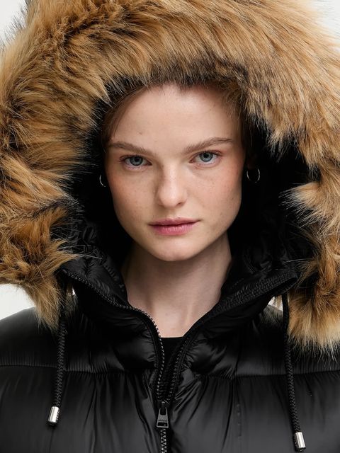 HUGO kurtka kolor czarny zimowa 50547222