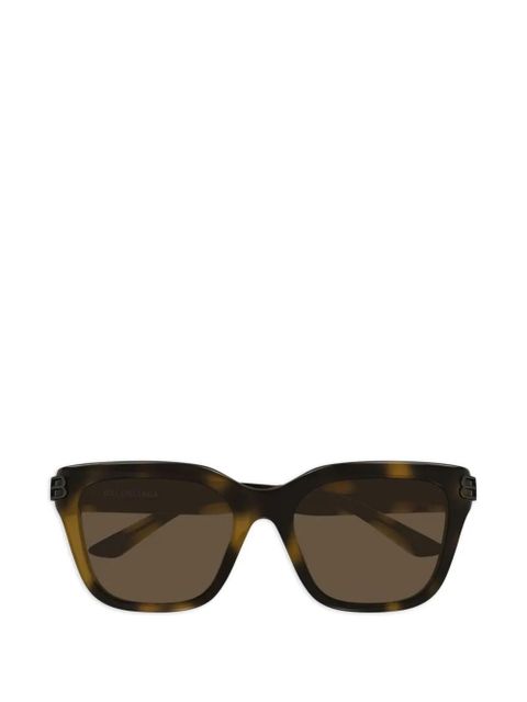 Balenciaga Eyewear havana logo sunglasses - Brown