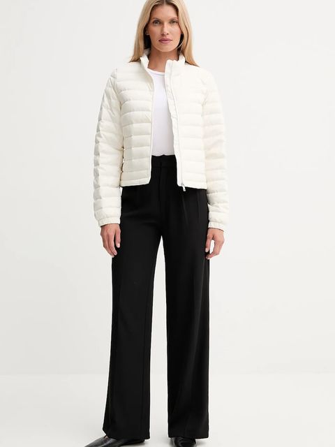 Calvin Klein kurtka puchowa kolor beżowy przejściowa LV044C513G - zdjęcie produktu nr 2