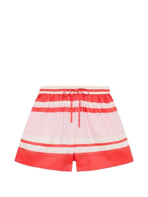 Simkhai Karleigh striped shorts - Red - zdjęcie produktu nr 1