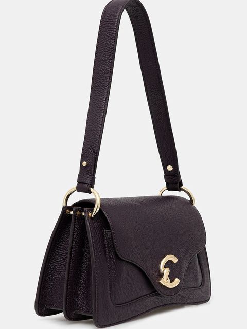 Coccinelle torebka skórzana kolor fioletowy E1 SSL 12 01 01