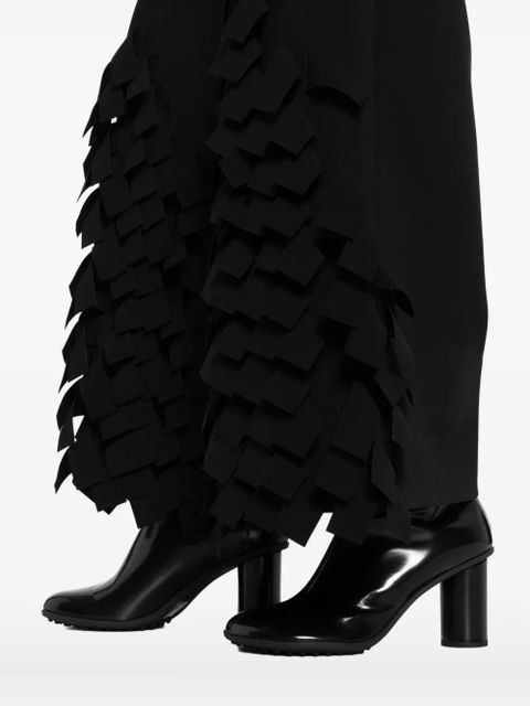 A.W.A.K.E. Mode rectangle-detail trousers - Black