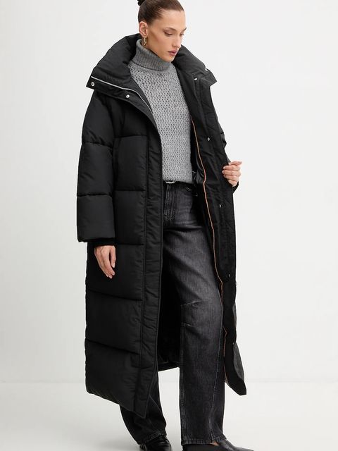 BOSS Orange kurtka kolor czarny zimowa 50548045