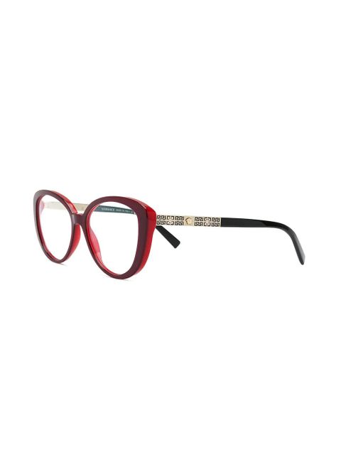 Versace Eyewear classic cat-eye glasses - Pink - zdjęcie produktu nr 2