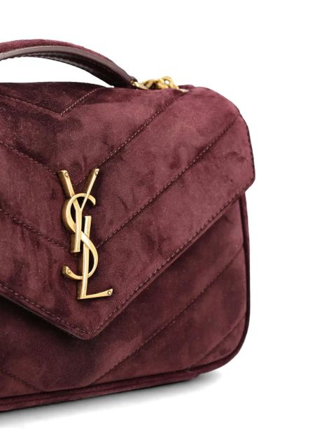 Saint Laurent small Loulou shoulder bag - Purple