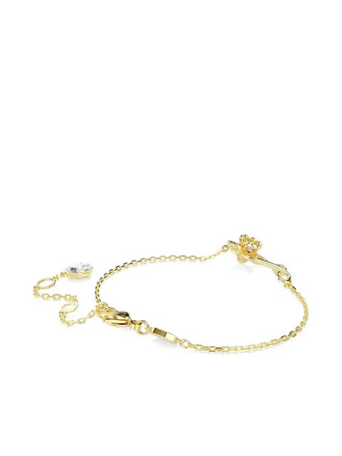 Swarovski Idyllia flower charm bracelet - Gold - zdjęcie produktu nr 2