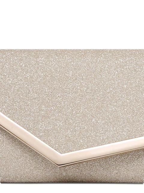 Jimmy Choo small Emmie clutch bag - Gold