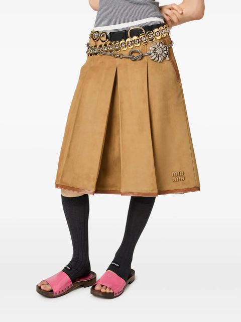 Miu Miu x Petit Bateau striped t-shirt - White