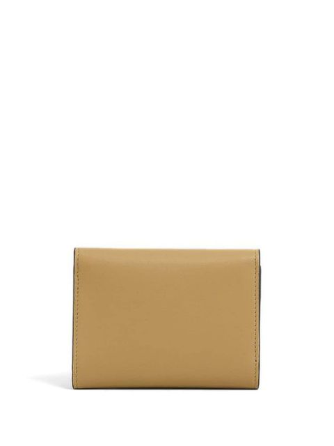 Marni Trunkaroo trifold leather wallet - Neutrals
