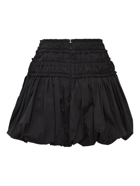 Ulla Johnson Nicolette bubble-hem mini skirt - Black - zdjęcie produktu nr 2