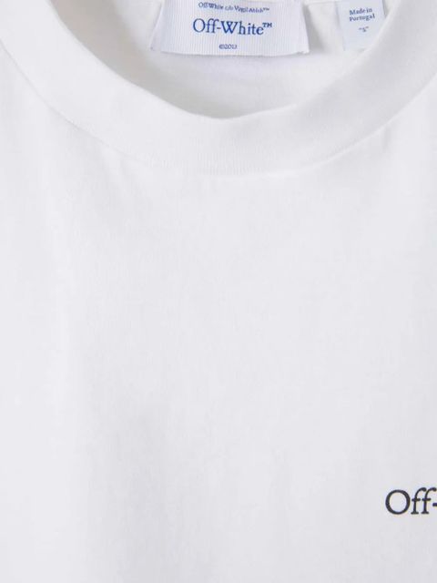Off-White floral logo T-shirt