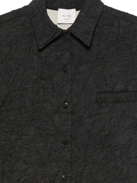 Alysi textured pocket jacket - Black - zdjęcie produktu nr 2