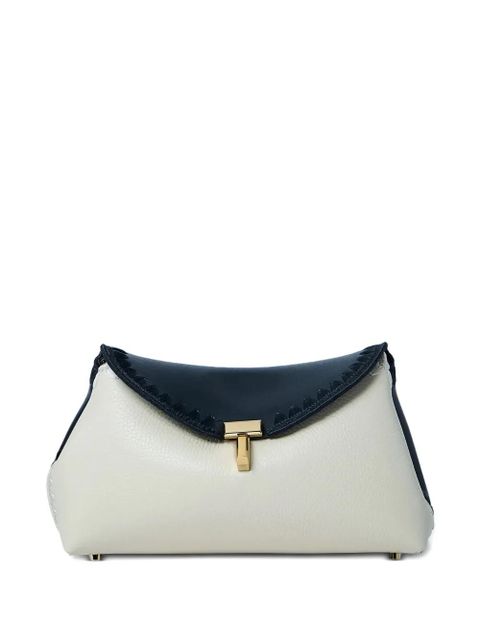 TOTEME pebbled leather clutch bag - Black - zdjęcie produktu nr 1