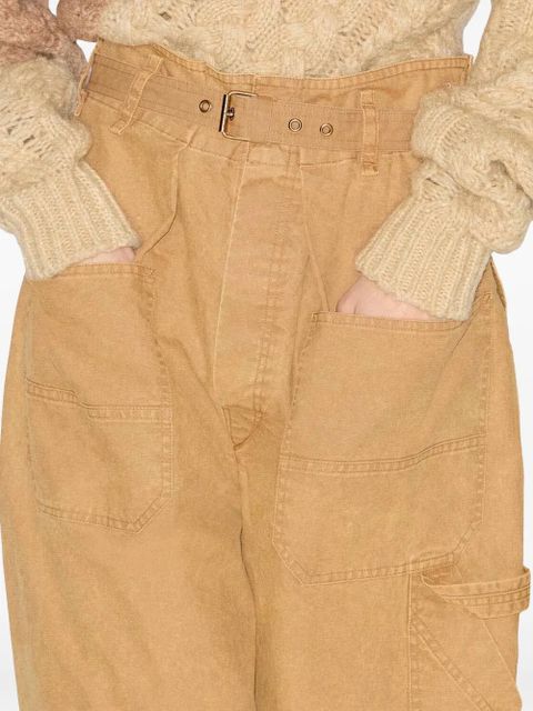 MARANT ÉTOILE Mathilda trousers - Yellow