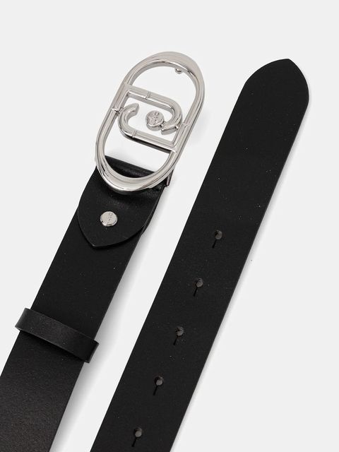 Liu Jo pasek skórzany damski kolor czarny AA6231 P0414 - zdjęcie produktu nr 2