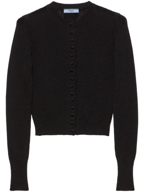 Prada cashmere cardigan - Black