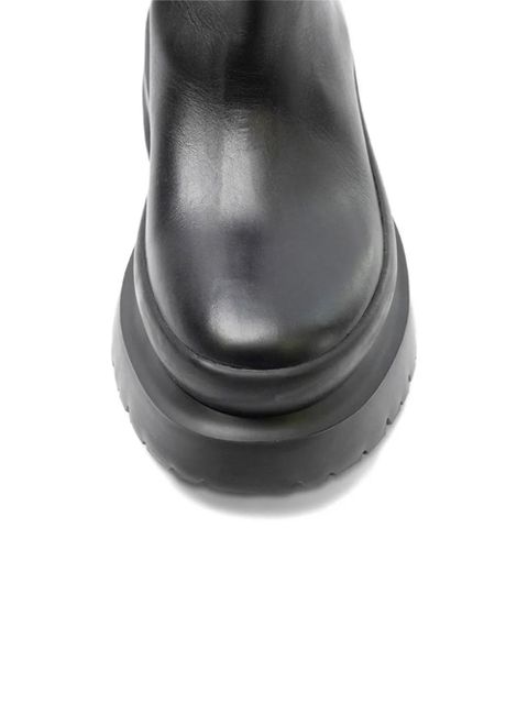 Valentino Garavani cut-out platform boots - Black