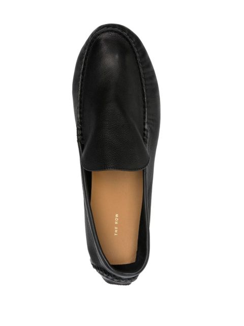 The Row Lucca loafers - Black