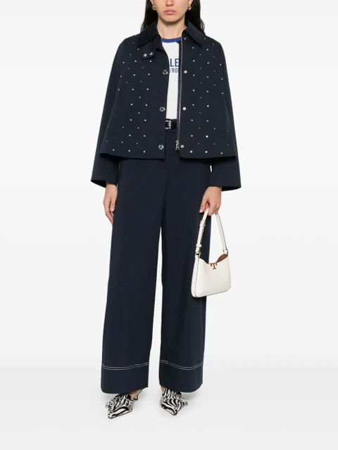 Maje wide-leg trousers - Blue