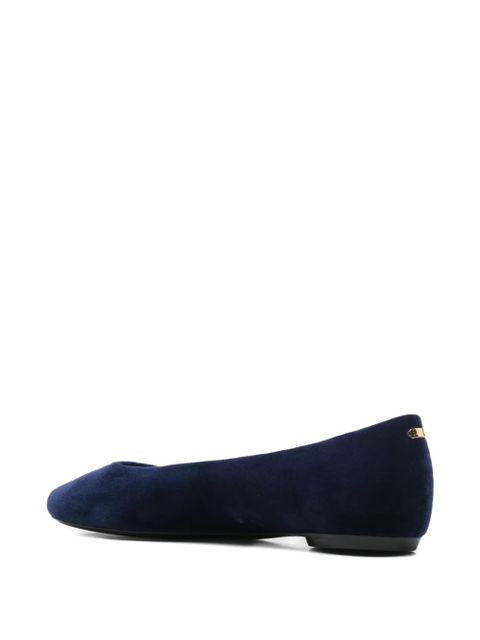 Lanvin round ballet flats - Blue