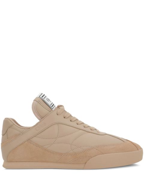 Chloé leather sneakers - Neutrals - zdjęcie produktu nr 1