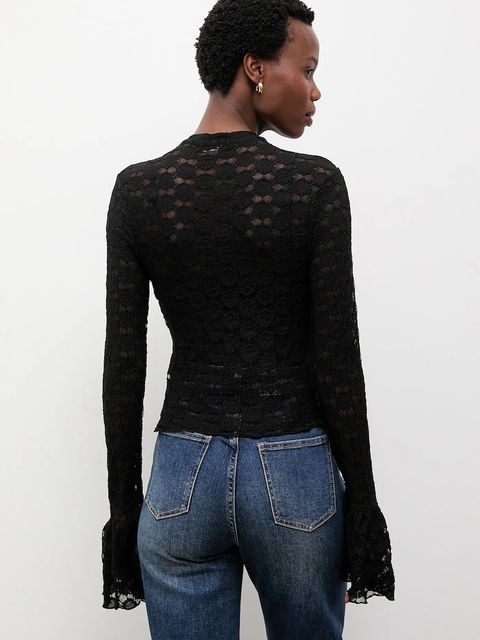 Answear.LAB bluzka damska kolor czarny gładka