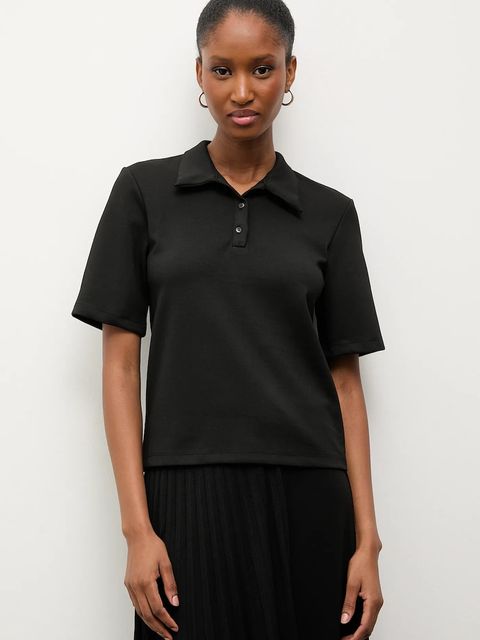 Answear.LAB polo kolor czarny