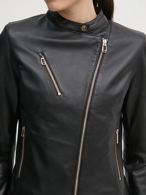 Joop! kurtka skórzana Livia