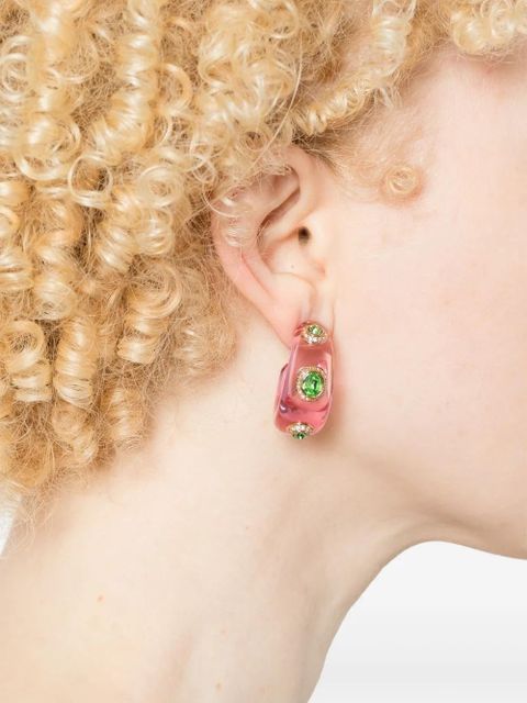 Swarovski Dulcis earrings - Pink - zdjęcie produktu nr 2