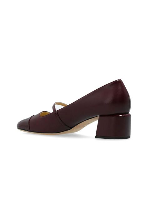 Jimmy Choo Elisa 45mm leather pumps - Red