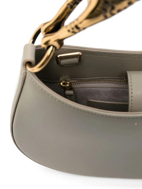 Lanvin cat leather tote bag - Green