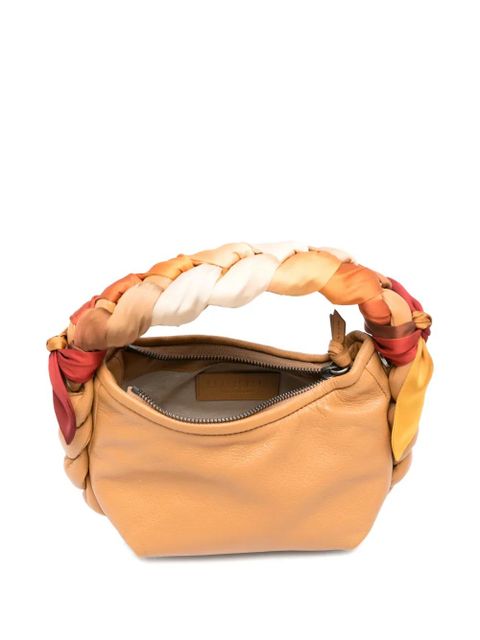 Hereu braided handle shoulder bag - Neutrals