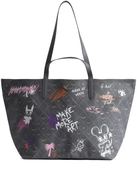 Zadig&Voltaire XL Z Shopper monogram tote bag - Grey - zdjęcie produktu nr 1