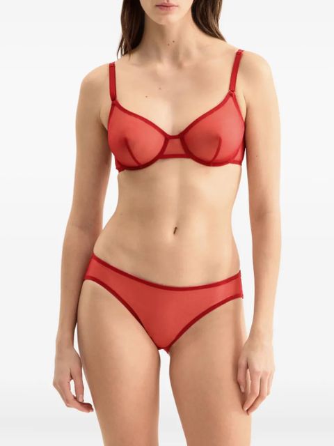 ERES Bambin Tonique sheer briefs - Red - zdjęcie produktu nr 2