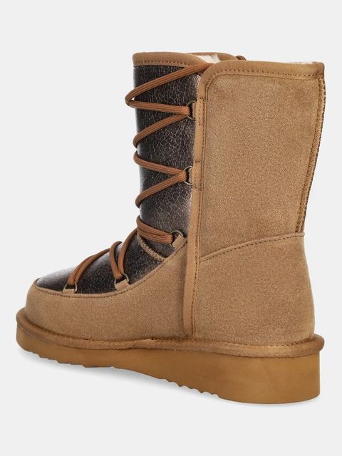 Answear.LAB śniegowce zamszowe kolor brązowy - zdjęcie produktu nr 2