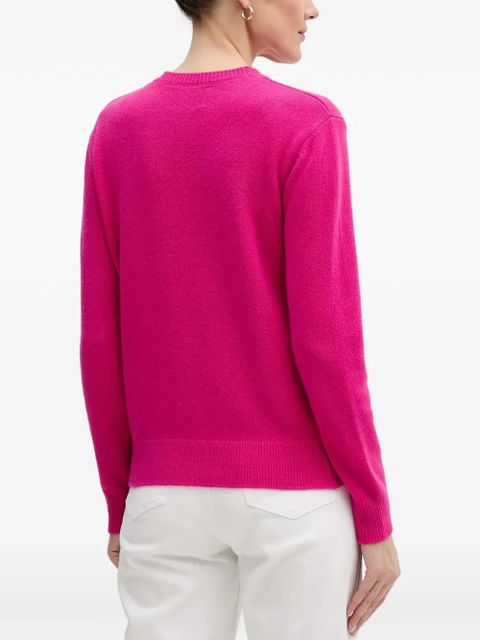 MC2 Saint Barth front-lettering logo sweater - Pink - zdjęcie produktu nr 2