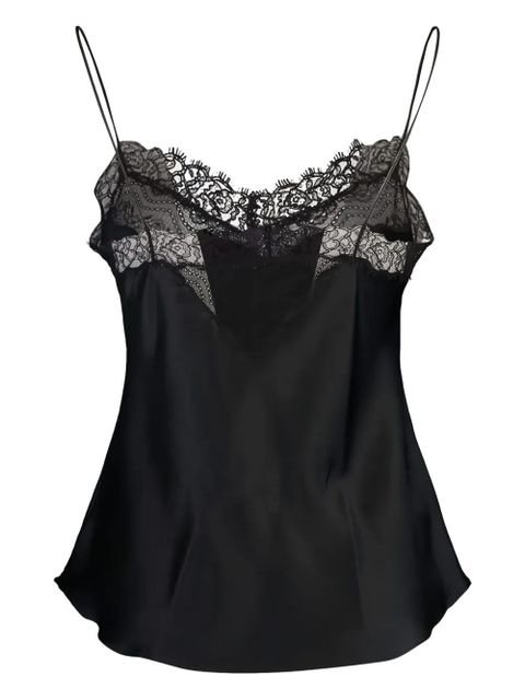 Simkhai The Esme lace-trimmed tank top - Black