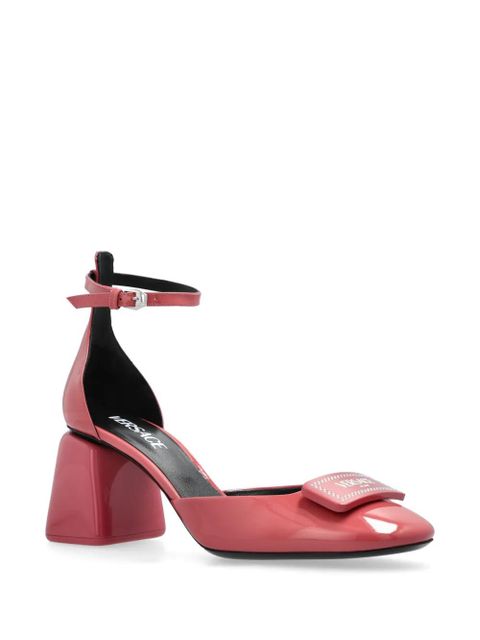 Versace 70mm leather pumps - Pink