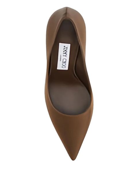 Jimmy Choo 85mm Love pointed pumps - Brown - zdjęcie produktu nr 2