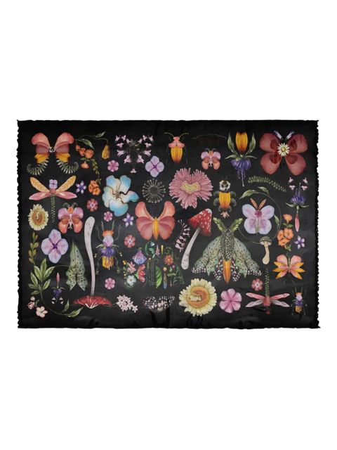 Agua By Agua Bendita floral-print sarong - Black - zdjęcie produktu nr 2