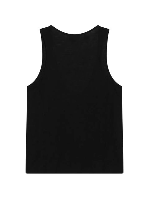 LouLou de Saison V-neck tank top - Black - zdjęcie produktu nr 2